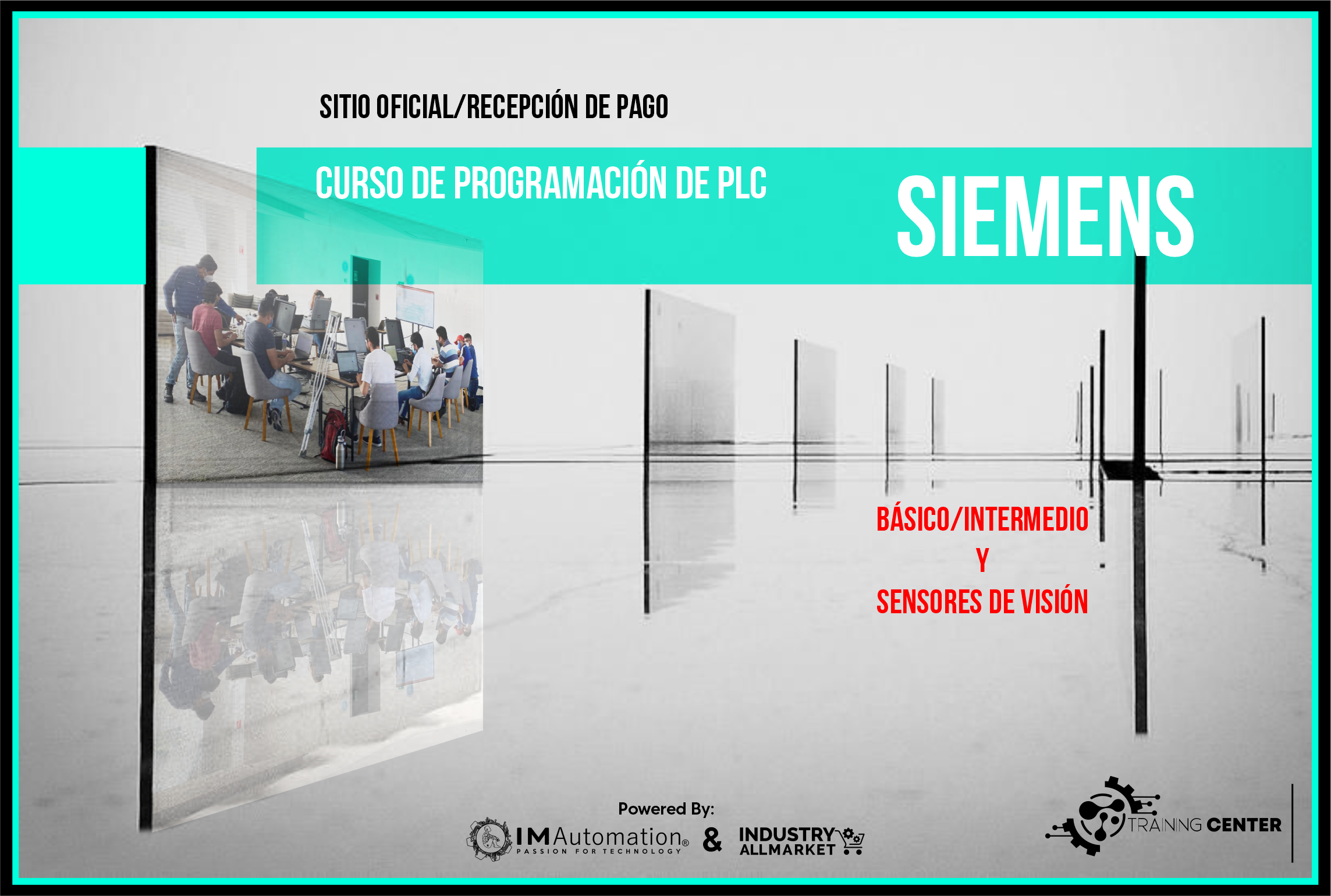 Portada inscripción en Training Center – IM SIEMENS